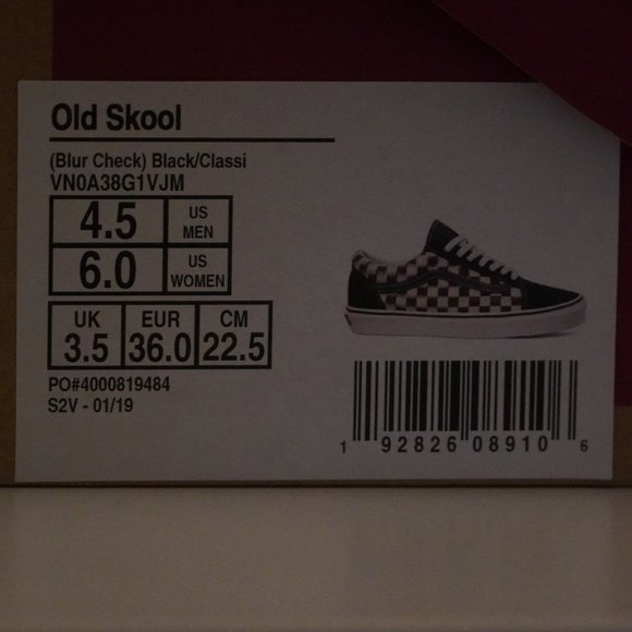 Vans Blur Check Old Skool - Picture 8 of 9